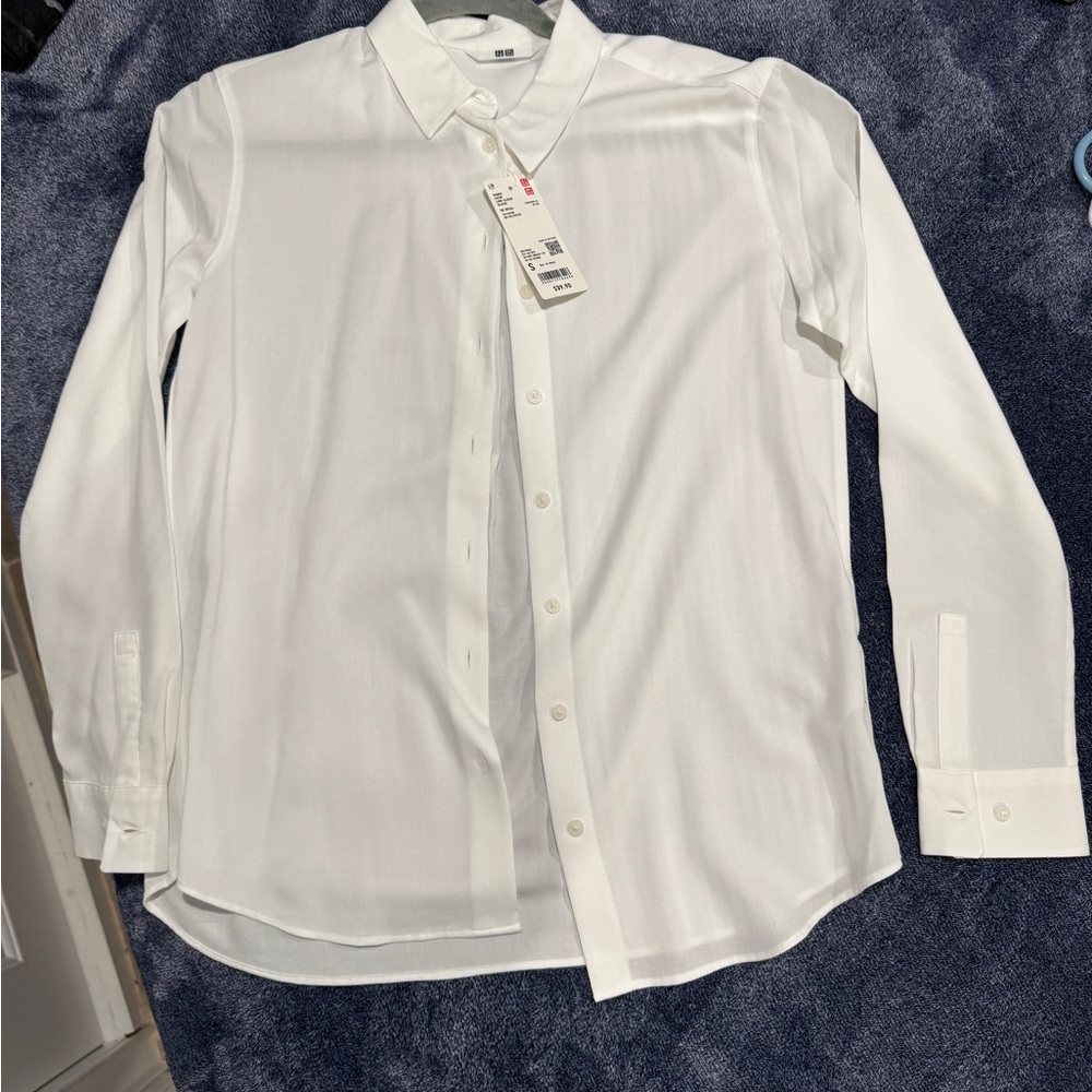 Classic White Men's Shirt